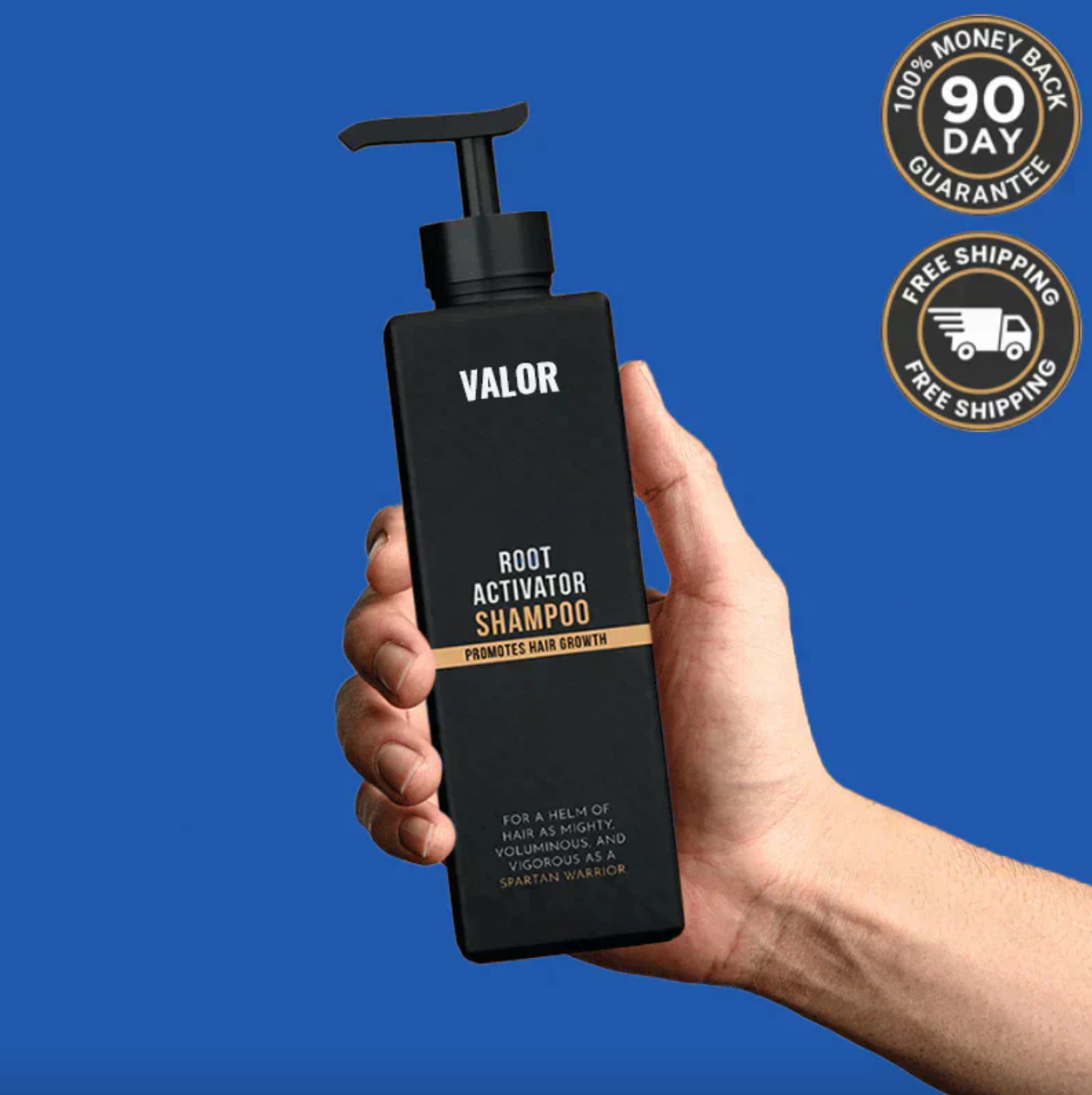 VALOR™ - Root Activator Shampoo - Increased Hair Growth with Just 4 Washes a Week*